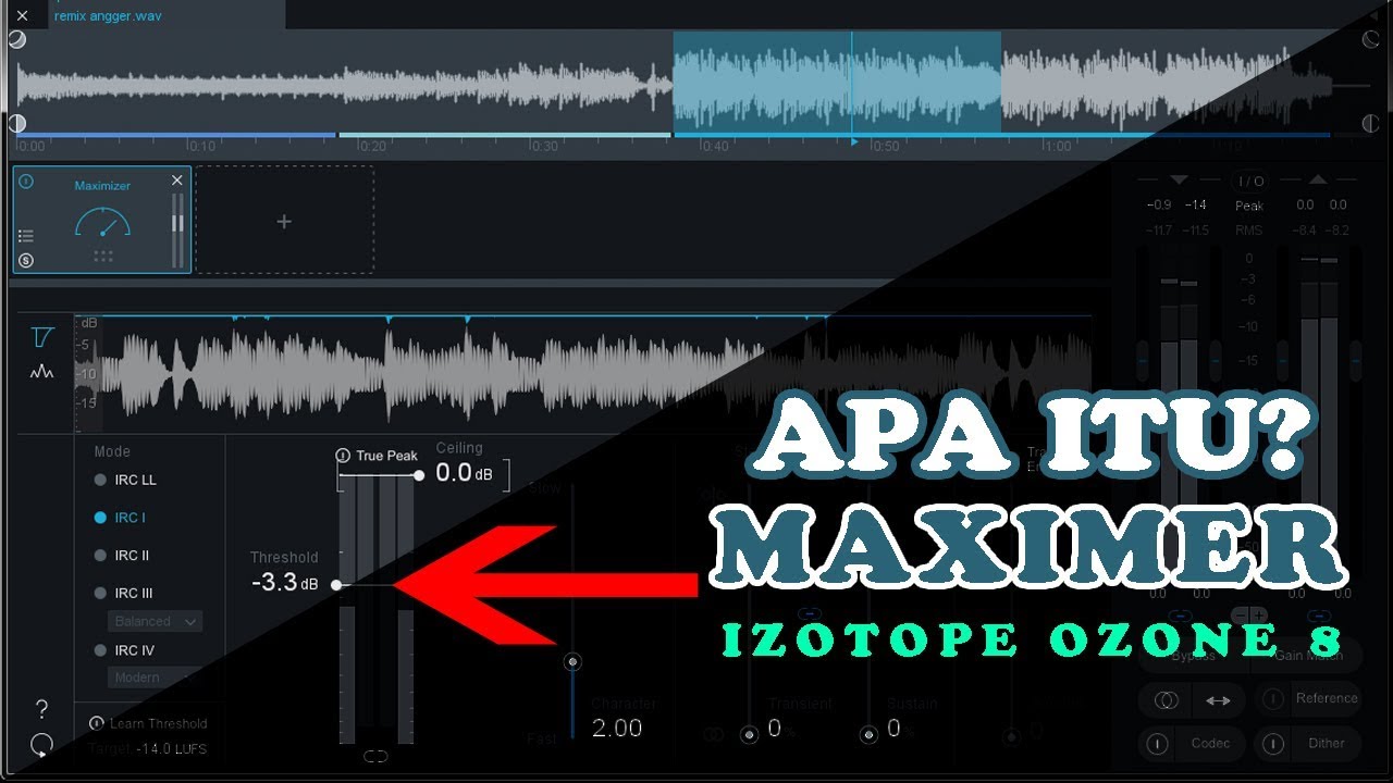 MASTERING MAXIMER OZONE 8 || mengetahui penggunaan maximer izotope ozone