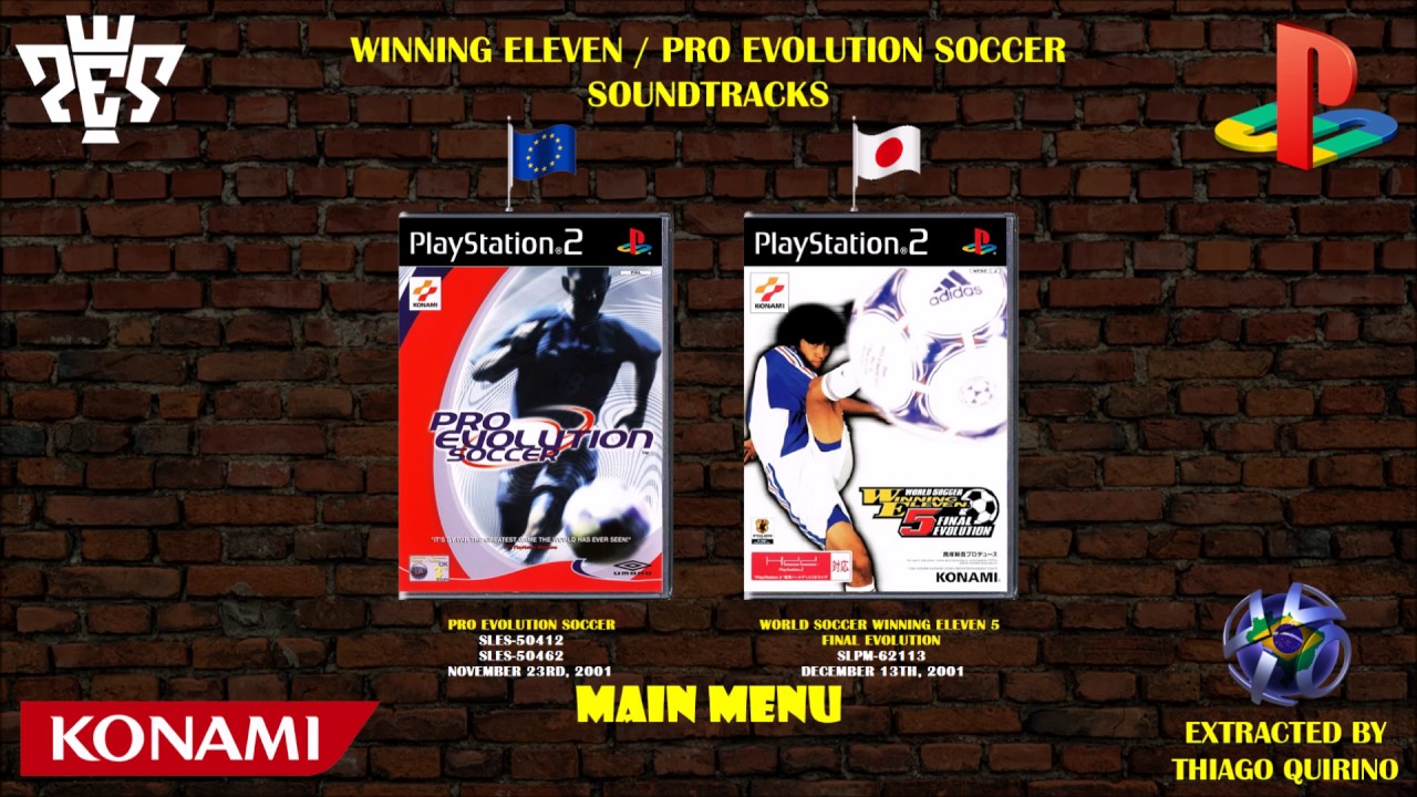 Soundtrack [Winning Eleven 5 - Final Evolution, Pro Evolution Soccer] Main Menu