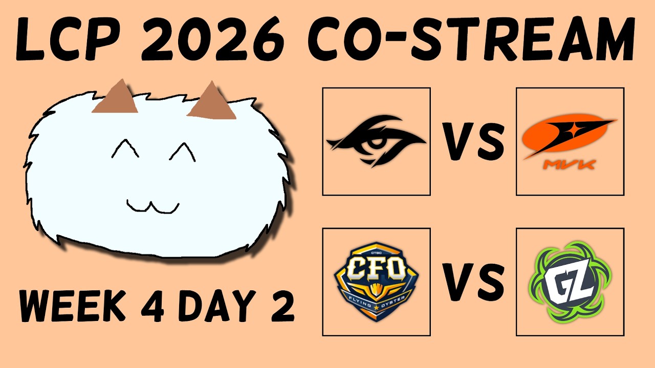LCP Co-Stream: TSW vs MVK / CFO vs GZ | #LoLPacific #WatchPartyLCP