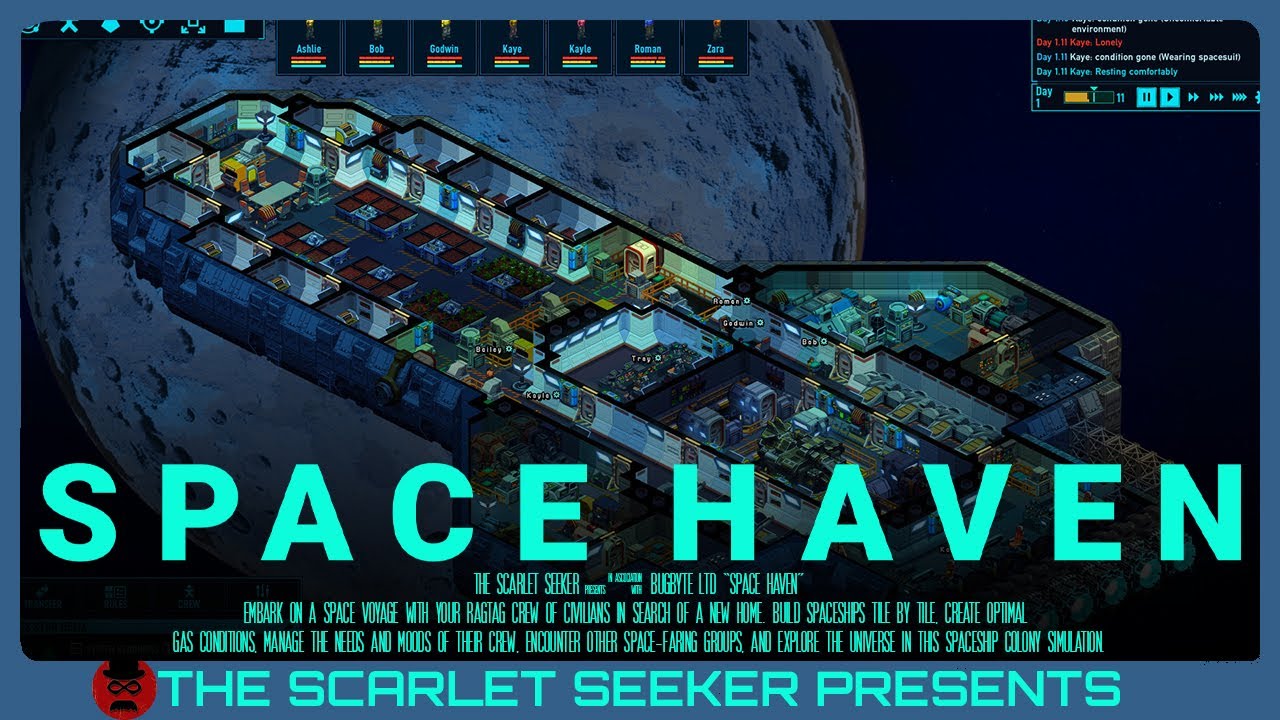 Space Haven | Overview, Impressions and Gameplay (2021)