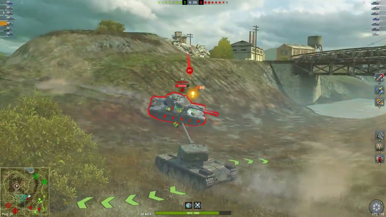 World of Tanks Blitz EMIL I No Commentary gameplays