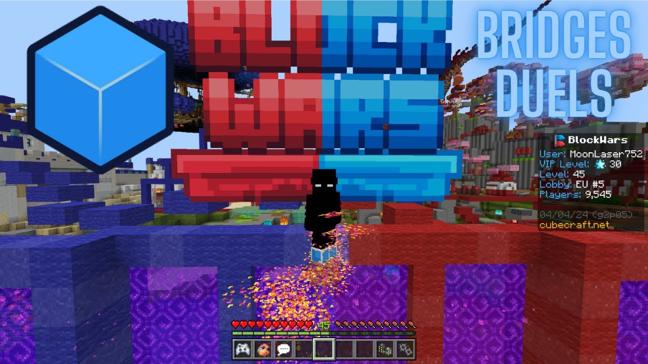 CubeCraft Bridges Duels Against The 