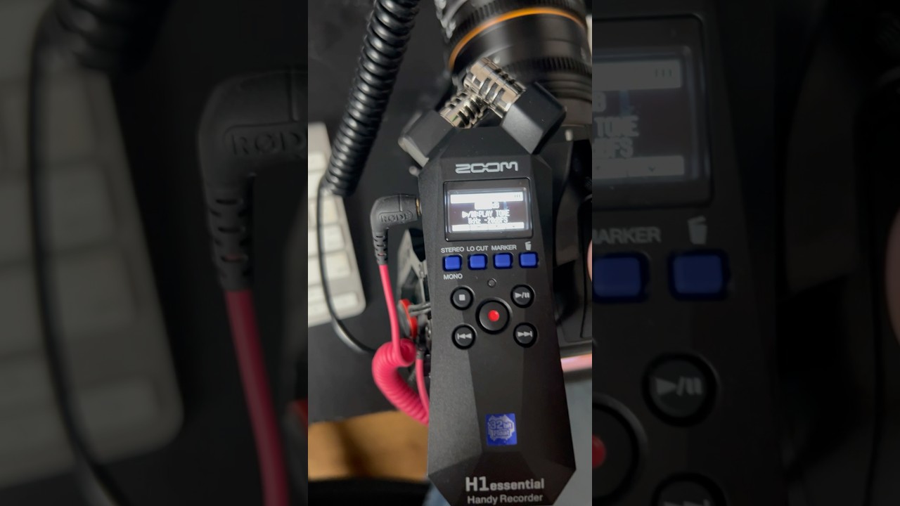 Подключаем Zoom H1 Essential и запускаем тест-тон #zoomh1