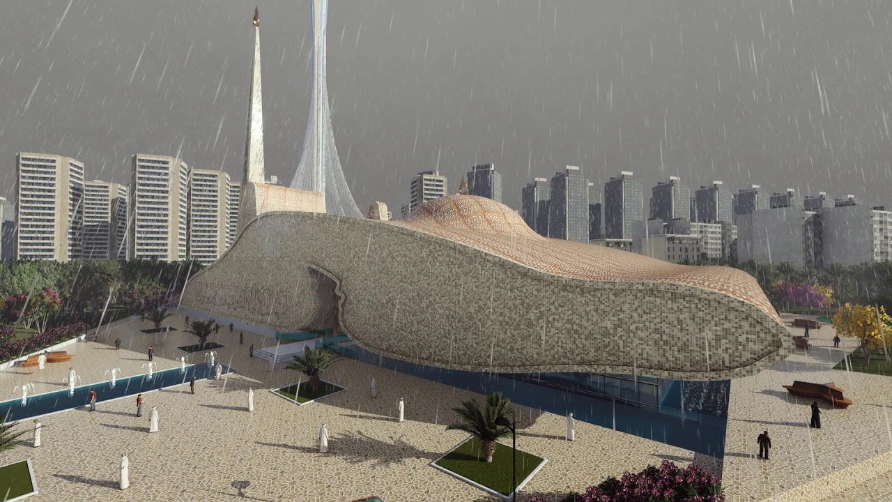 The Name Of Allah ( الله ) - Dubai Creek Harbour Mosque Competition