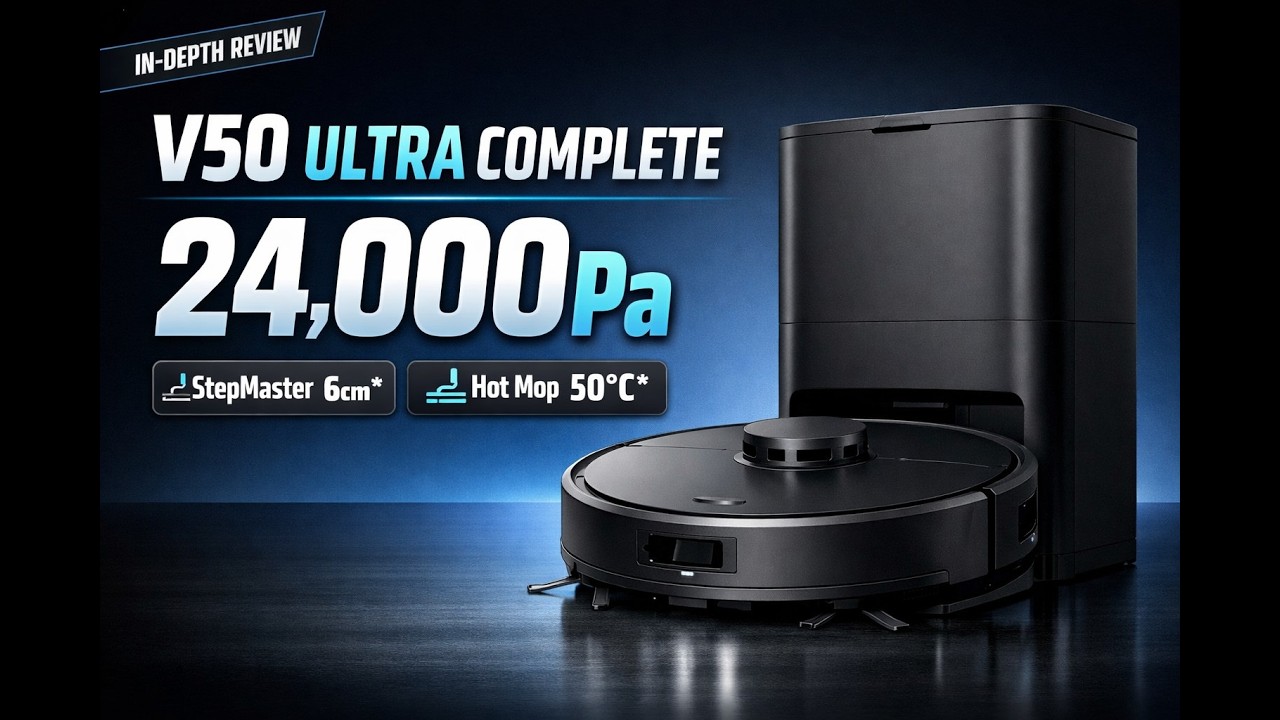 Mova V50 Ultra Complete: Робот-пылесос, конкурентоспособный на рынке, о котором никто не говорит.