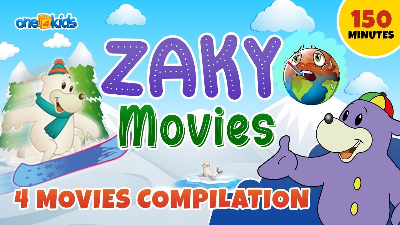 Zaky & Friends Movies Compilation | 150 Minutes | 4 Islamic Kids Movies