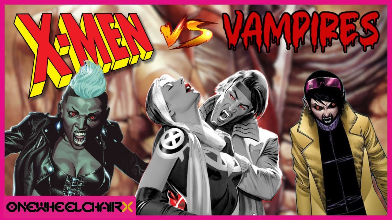 X-Men vs Vampires: The Complete History