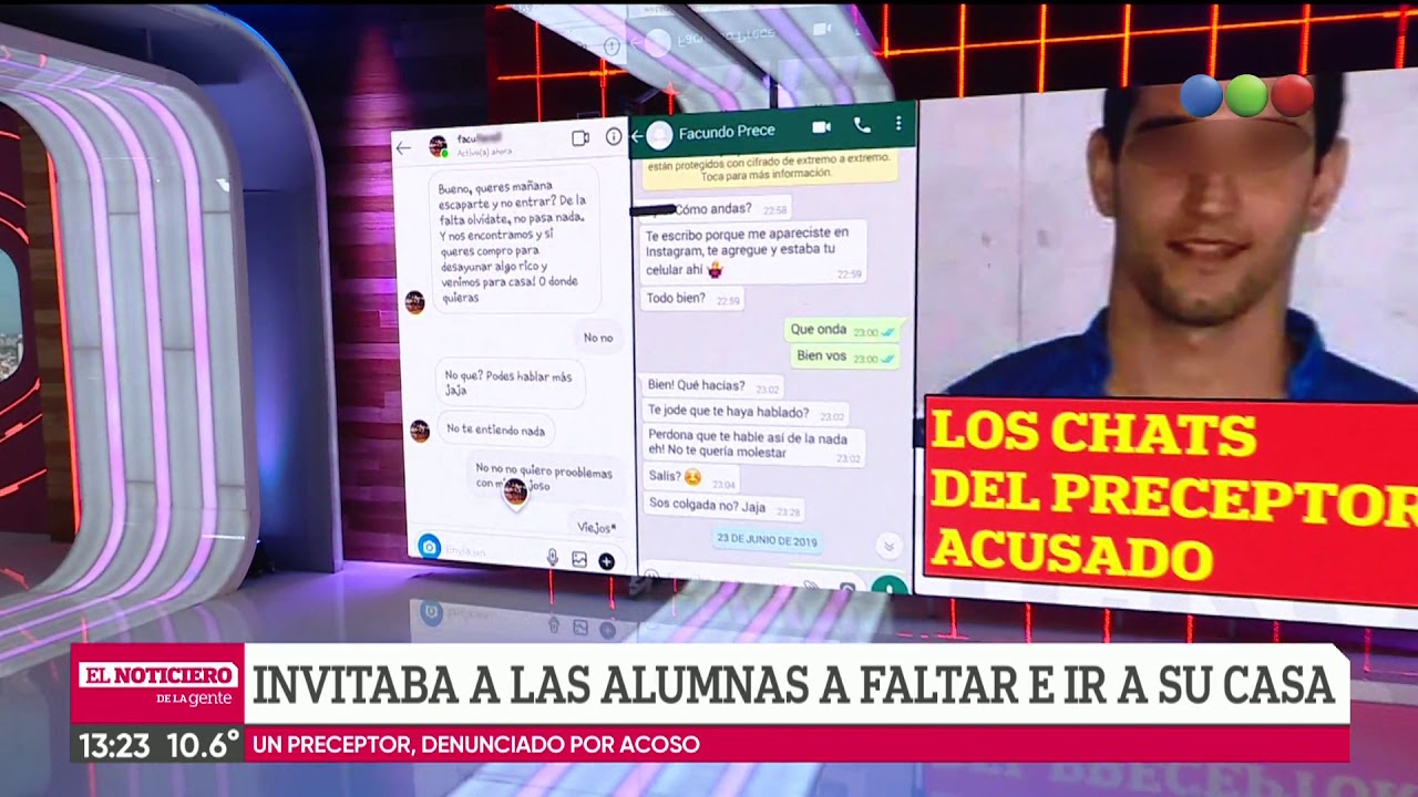 Los Chats del preceptor acusado de acoso