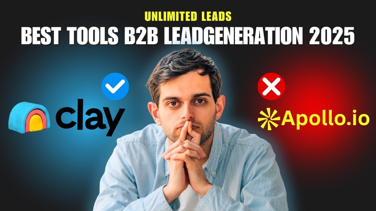 🎯Lead Generation Bangla Tutorial | Apollo.io vs Clay.com &ndash; Best B2B Lead Generation Tool 2025