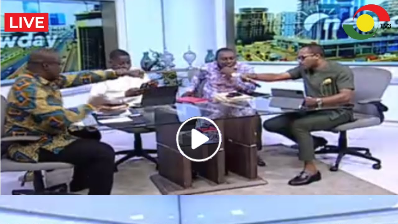 ßLOWꞨ At TV3!.NDC MP Ȿlams NPP Communicator In The Face As They Fïght Over...