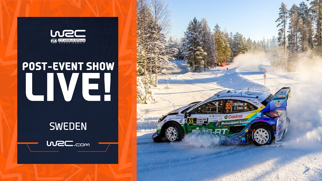 🔴 Post-Event Show LIVE | WRC Rally Sweden 2026