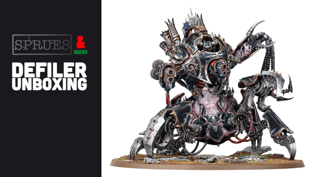 Распаковка фигурки Осквернителя Космических Десантников Хаоса | Warhammer 40k