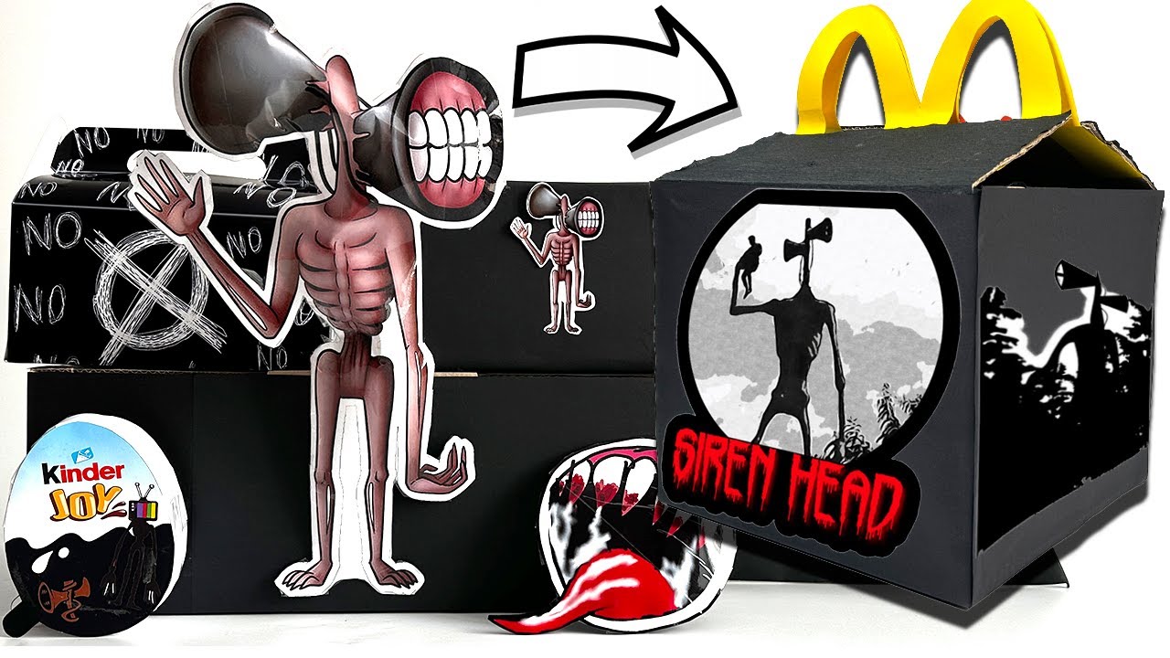 UNBOXING MYSTERY LEGO SIREN HEAD 🔊 HAPPY MEAL MCDONALDS Compilation ‼️❌(DO NOT WATCH!😱)