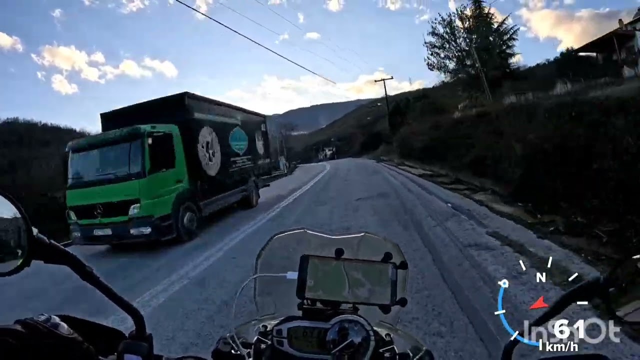 triumph tiger 800xc / kastania pass, Greece