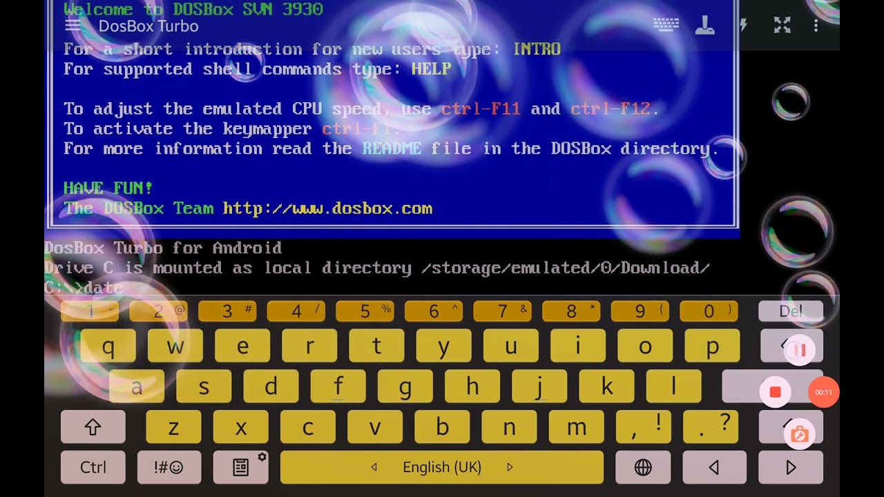 Installing Windows 95 Build 189 and Dosbox Turbo  (Fail)