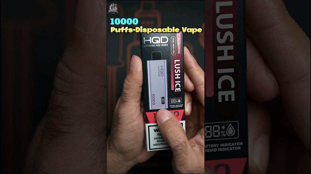 Enjoy Rechargeable 🔥HQD-10000 puffs🔥 disposable Vape  #vape #gadgets