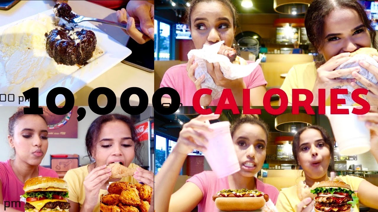 ЧЕЛЛЕНДЖ 10 000 КАЛОРИЙ! 🍕ЭПИЧЕСКИЙ ЧИТ-МИЛ🍔 | MUKBANG