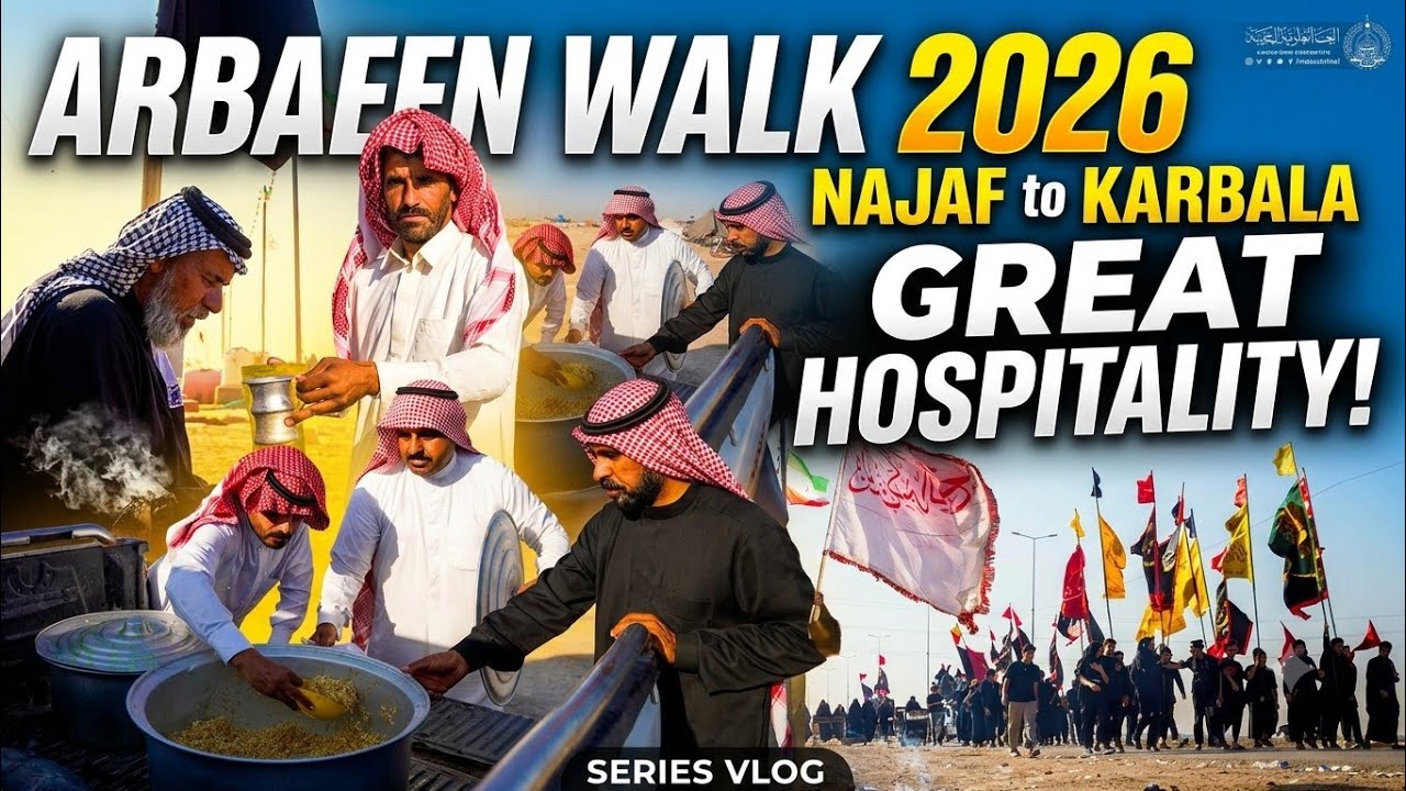 Arbaeen Walk 2026 Live || Najaf to Karbala Series Ep 09 || Journey of Love || Saleh Raza Karbalai