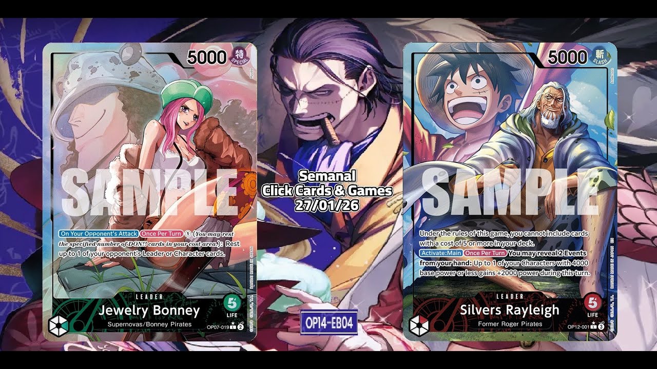 Jewelry Bonney (OP07) VS Silver Rayleigh (OP13) | LGS Semanal | 27/01/26