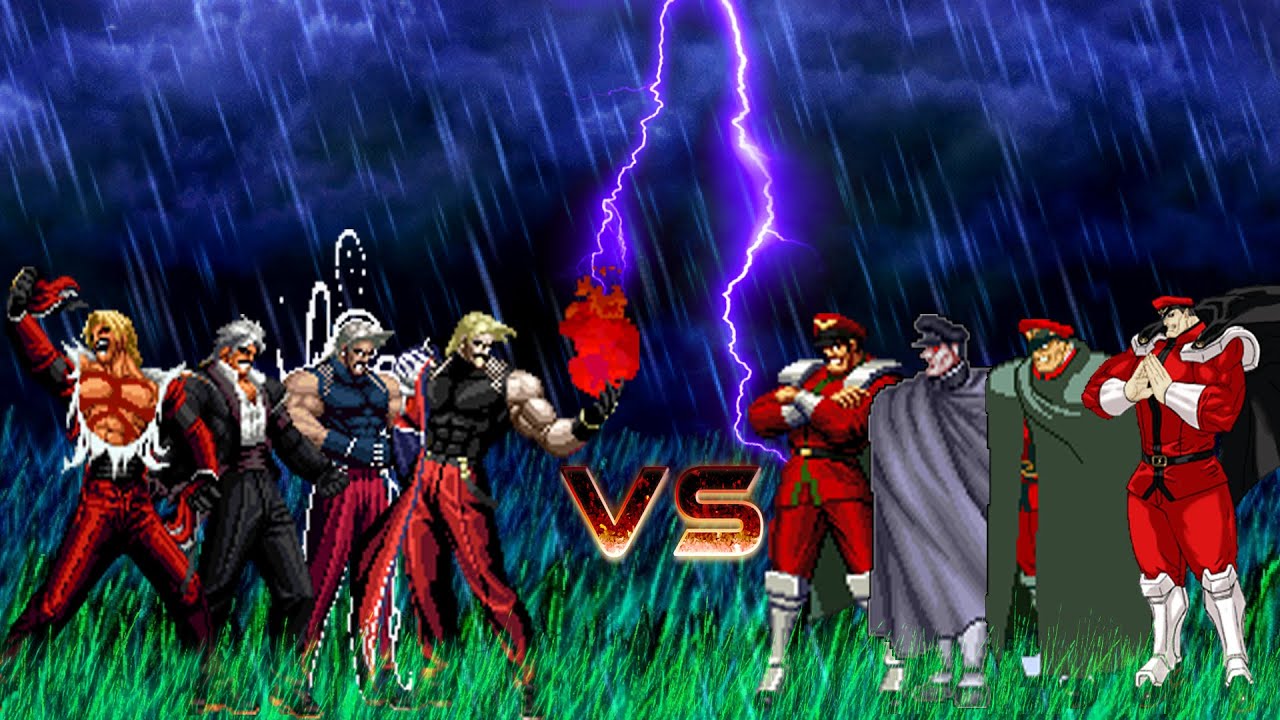 [KOF Vs SF] Rugal Team VS Bison Team