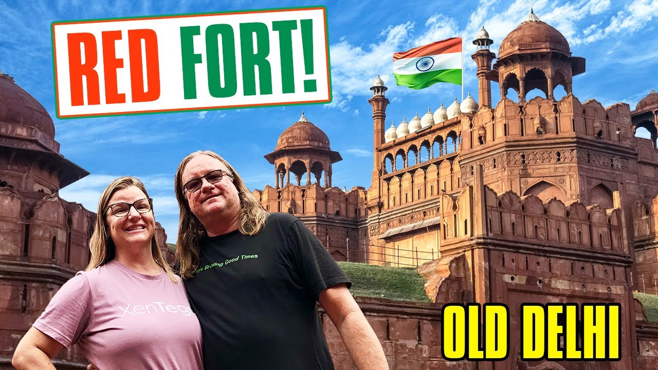 WOW, Old Delhi's Red Fort!! 🇮🇳