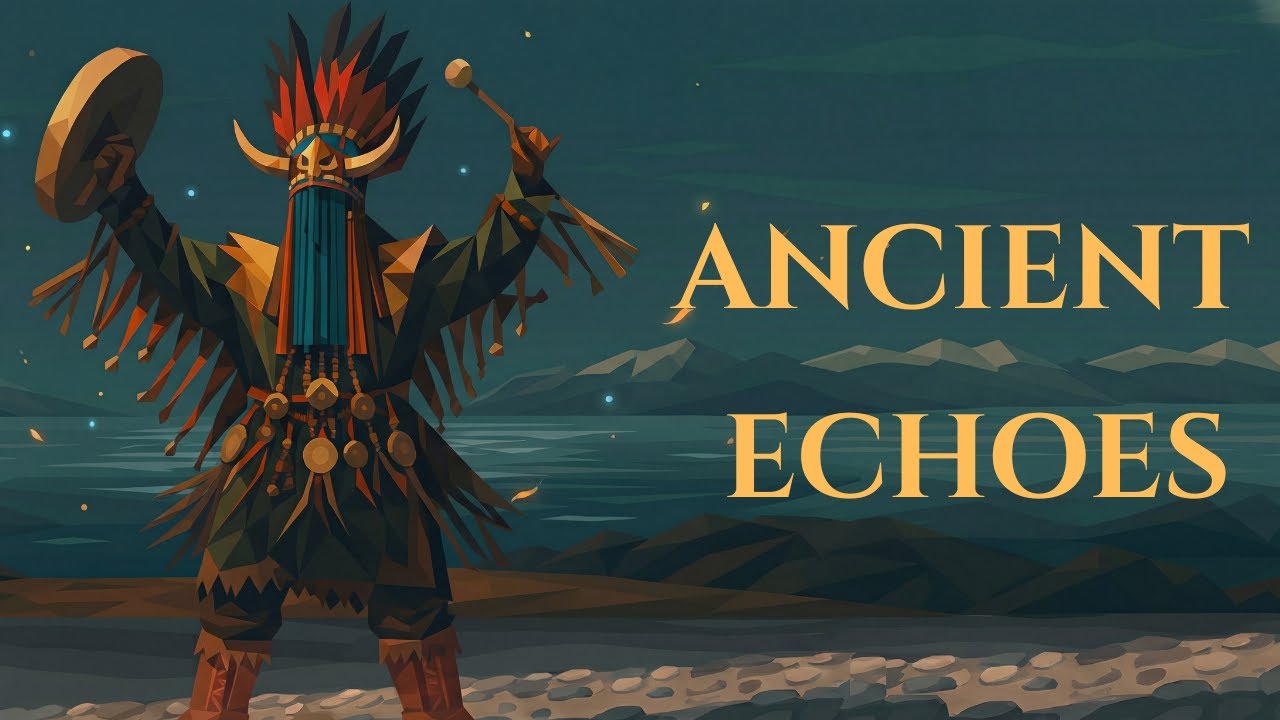 Ancient Steppe Spirits 🌙 Deep Meditative Drums & Throat Singing