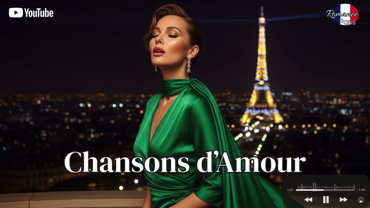French Love Songs for Candlelight Evenings 🕯️ Soft Paris Romance