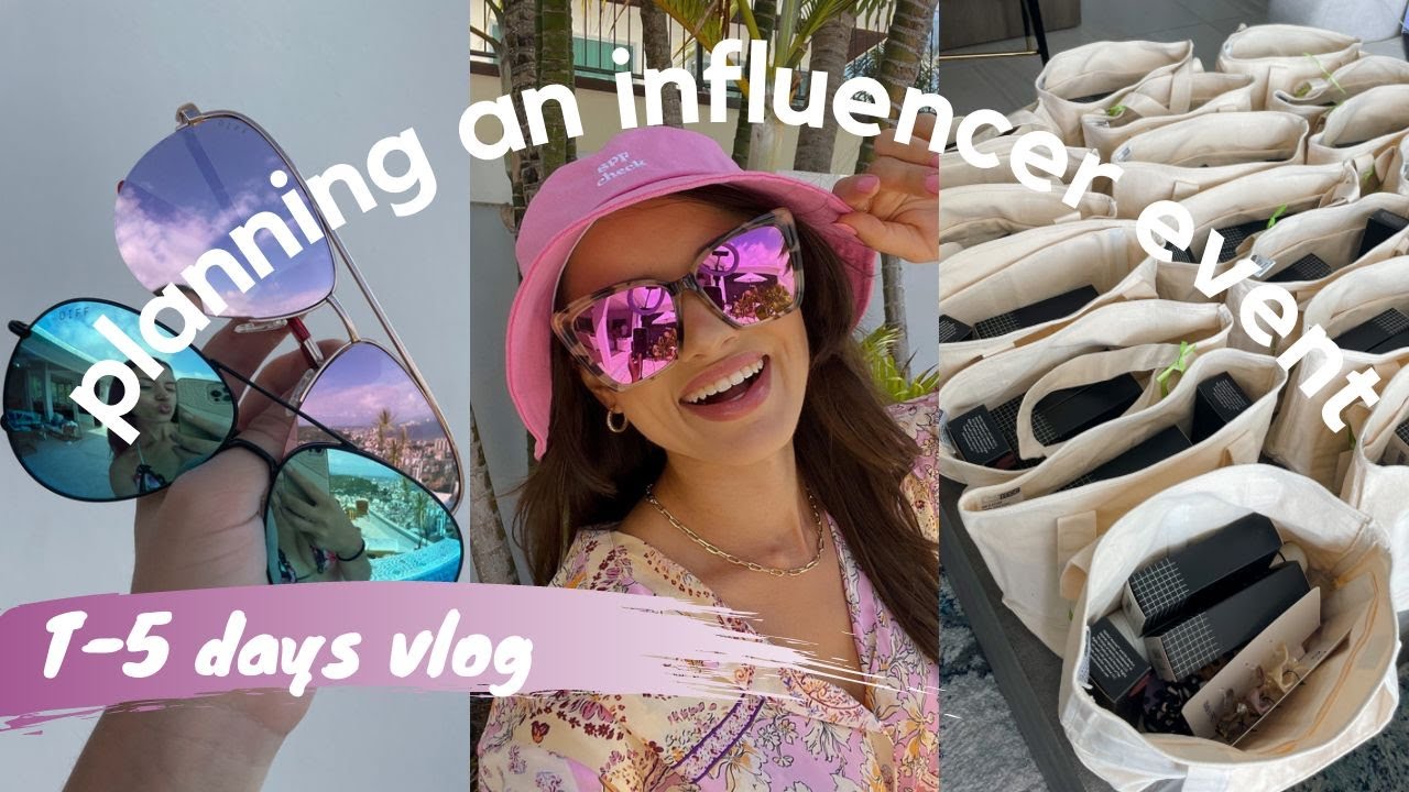 PLANNING AN INFLUENCER EVENT | Miami Vlog | Work From Home | Day In My Life
