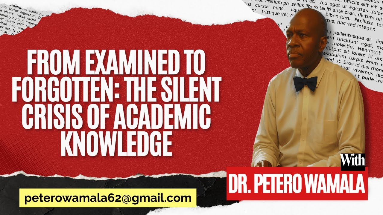 From Examined to Forgotten: The Silent Crisis of Academic Knowledge