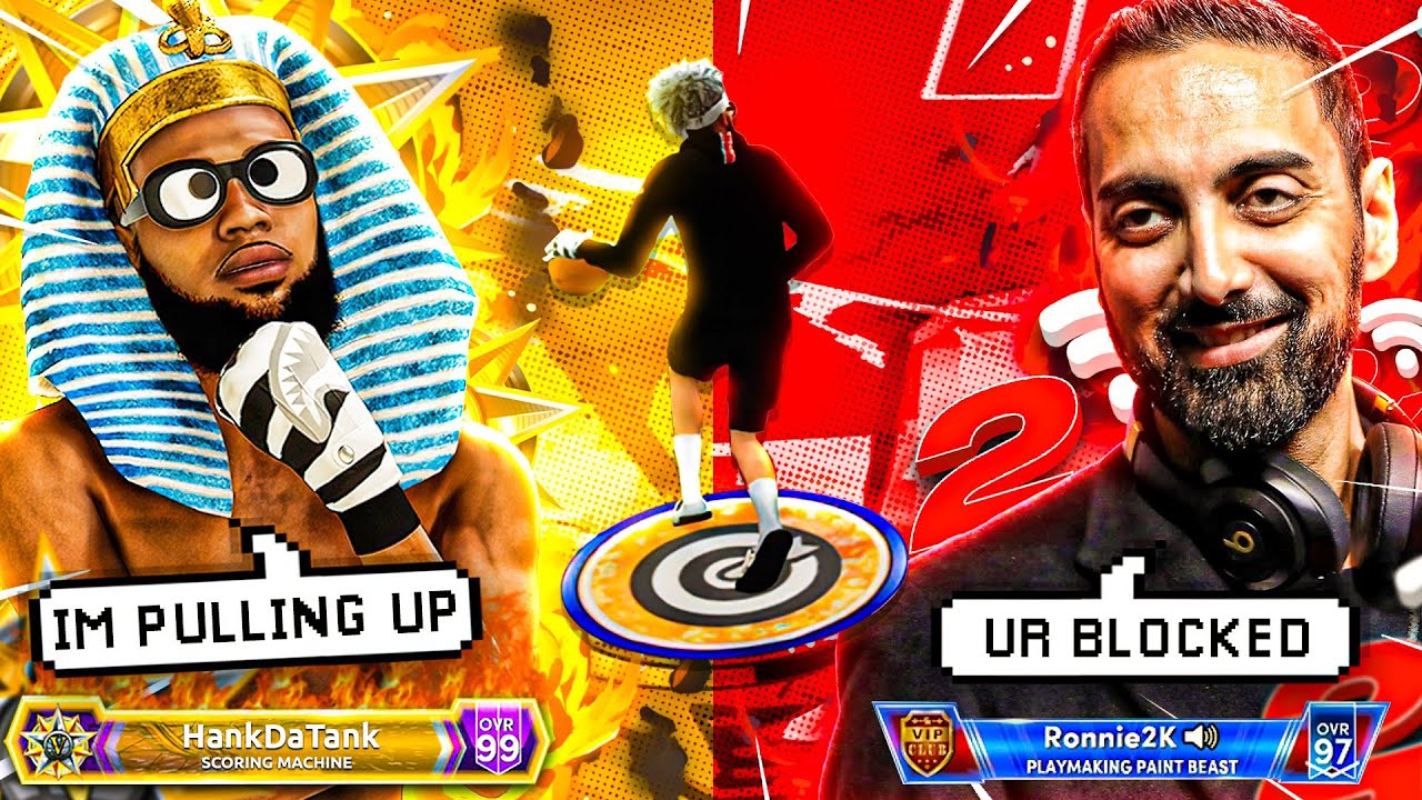 RONNIE2K BLOCKED ME SO I PULLED UP ON HIM AND THIS HAPPENED...NBA 2K21