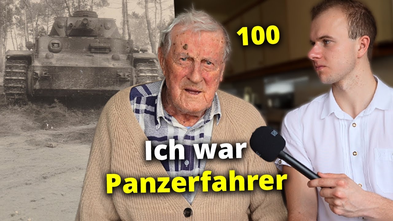 100-jähriger Panzerfahrer erzählt vom 2. Weltkrieg