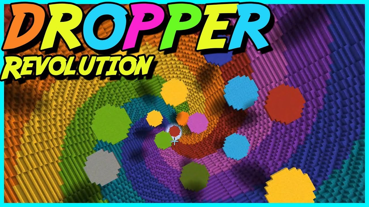 MINECRAFT - DROPPER: Revolution #2 - REGNBÅGS KAOS