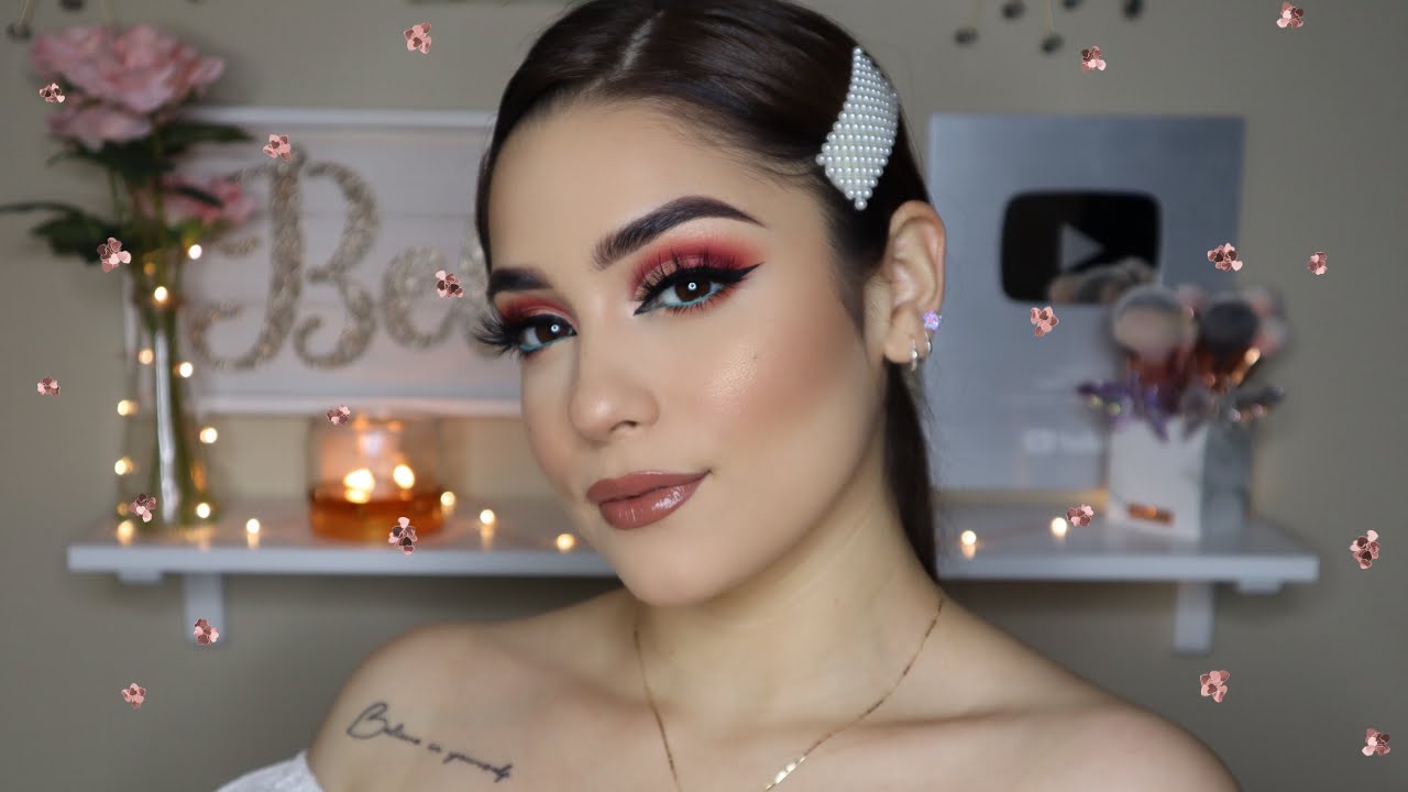 Maquillaje paso a paso| Dominique cosmetics Palette 🌷