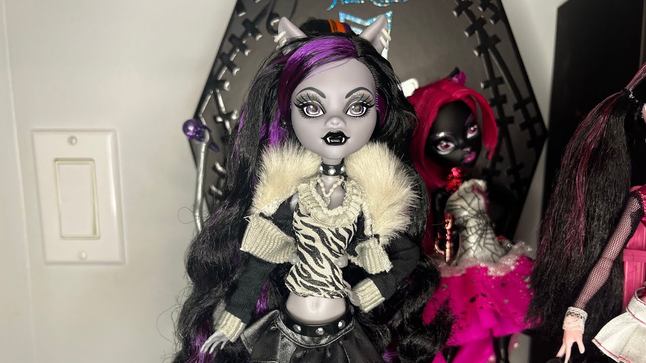 Reel Drama Clawdeen Hair Tutorial 