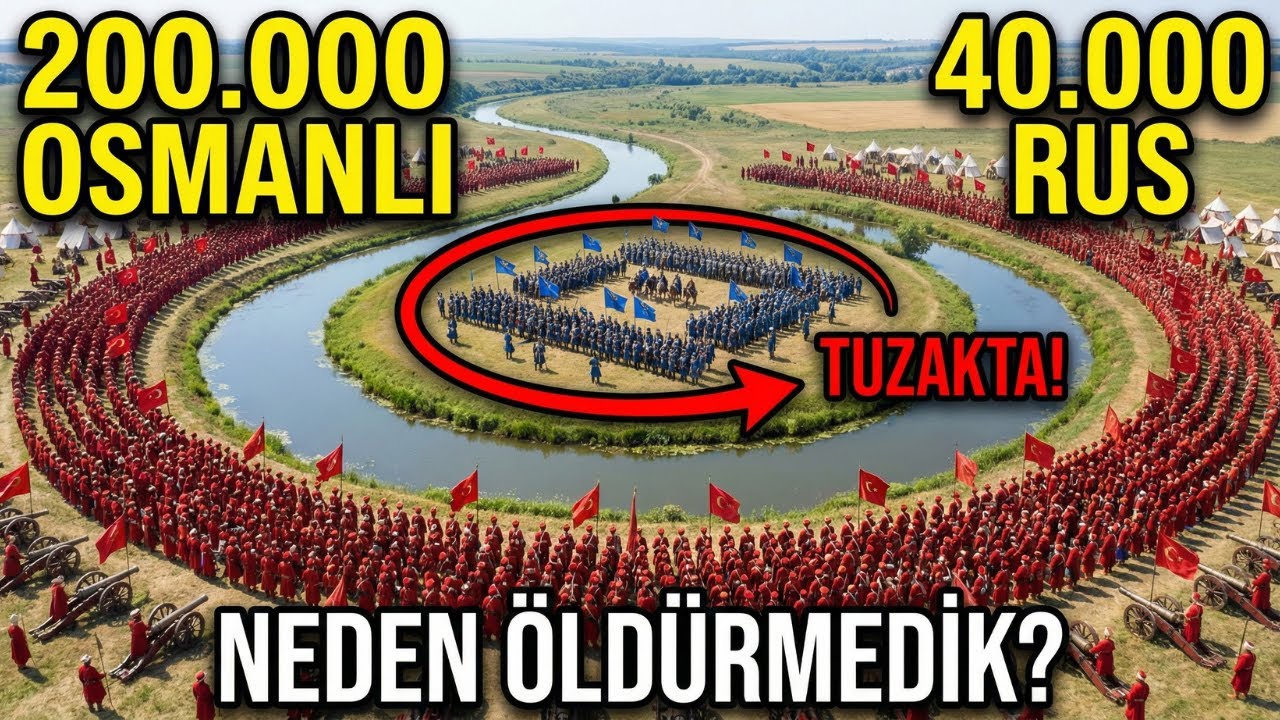 Rus Çarı'nı TUZAĞA DÜŞÜRDÜK — Neden Öldürmedik? | Prut Savaşı 1711