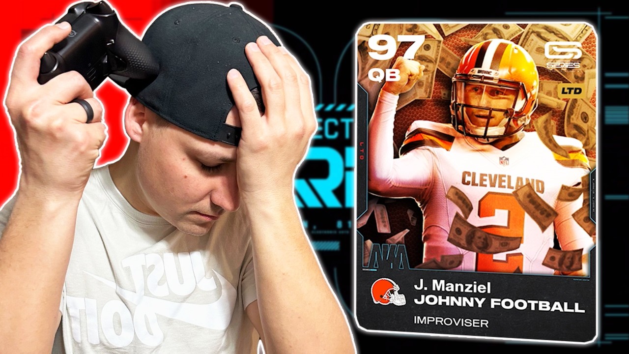 JOHNNY FOOTBALL IS HERE! I AM GONNA GO MUT BROKE...