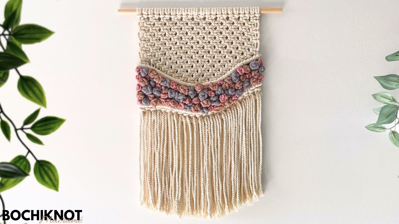 Transform Scrap Cords: Rose Knot Macrame Wall Hanging Tutorial