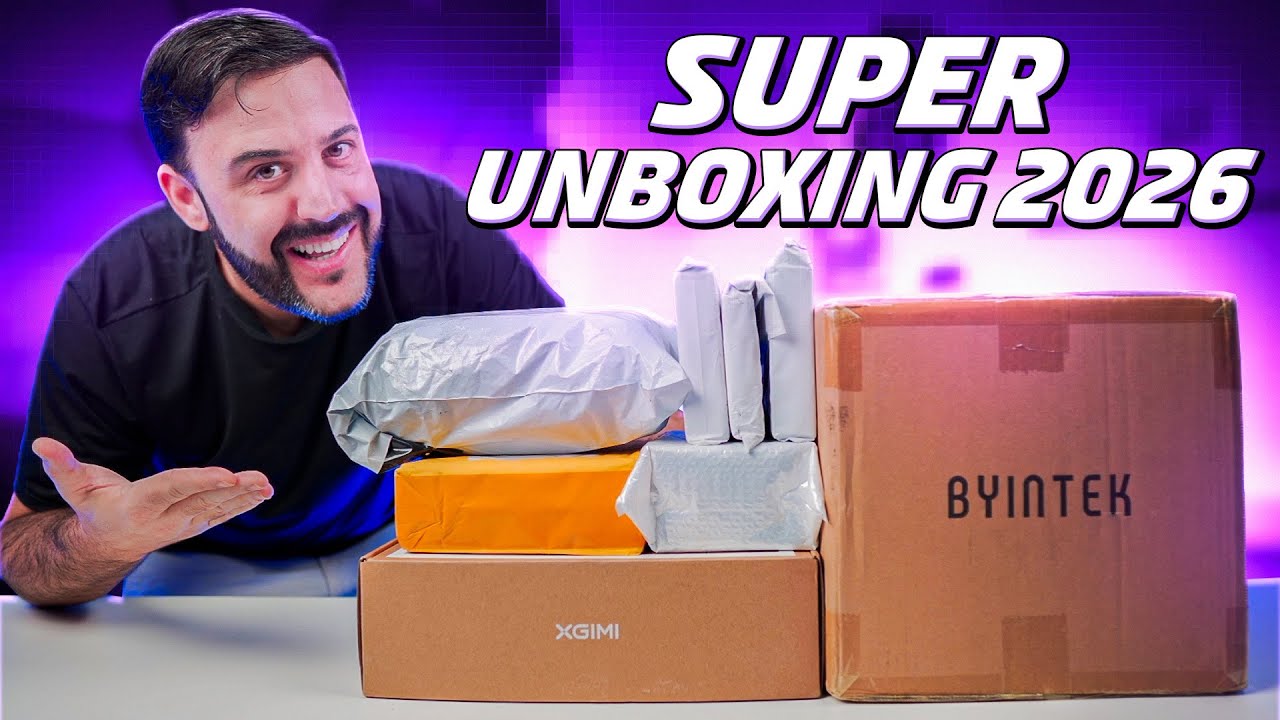 Primeiro Super Unboxing de 2026 - Produtos Nacionais e Importados!