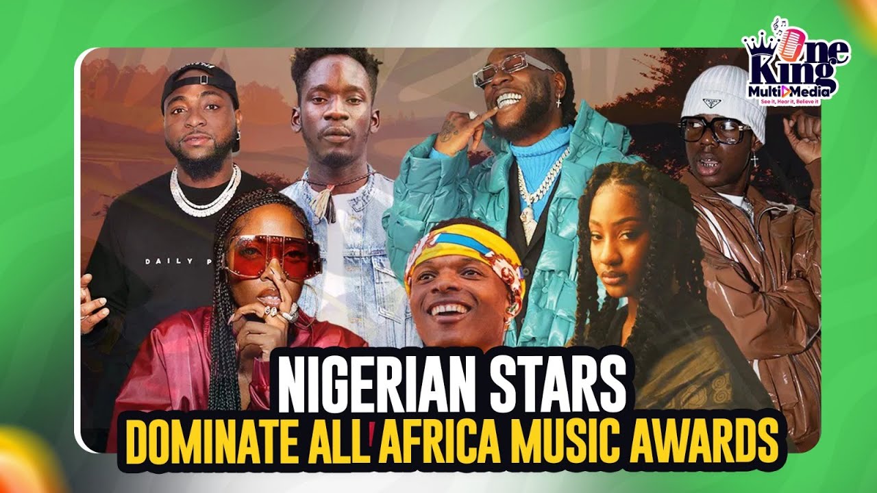 Nigerian Stars Dominate All Africa Music Awards — Where Is Ghana? 🤔
