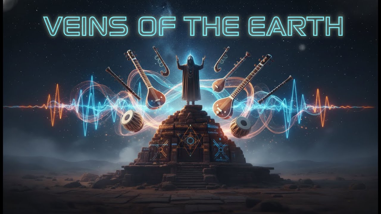 Veins OF The Earth | Instrumental Tribal Melodic Techno | Indian Fusion Electronic