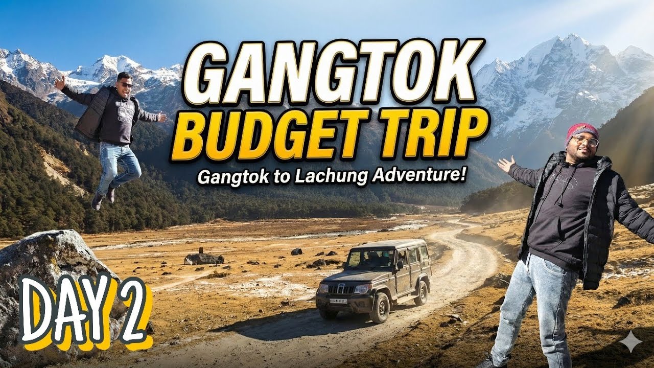 Day-2|| Lachung From Gangtok Budget Trip ||with Nomadic