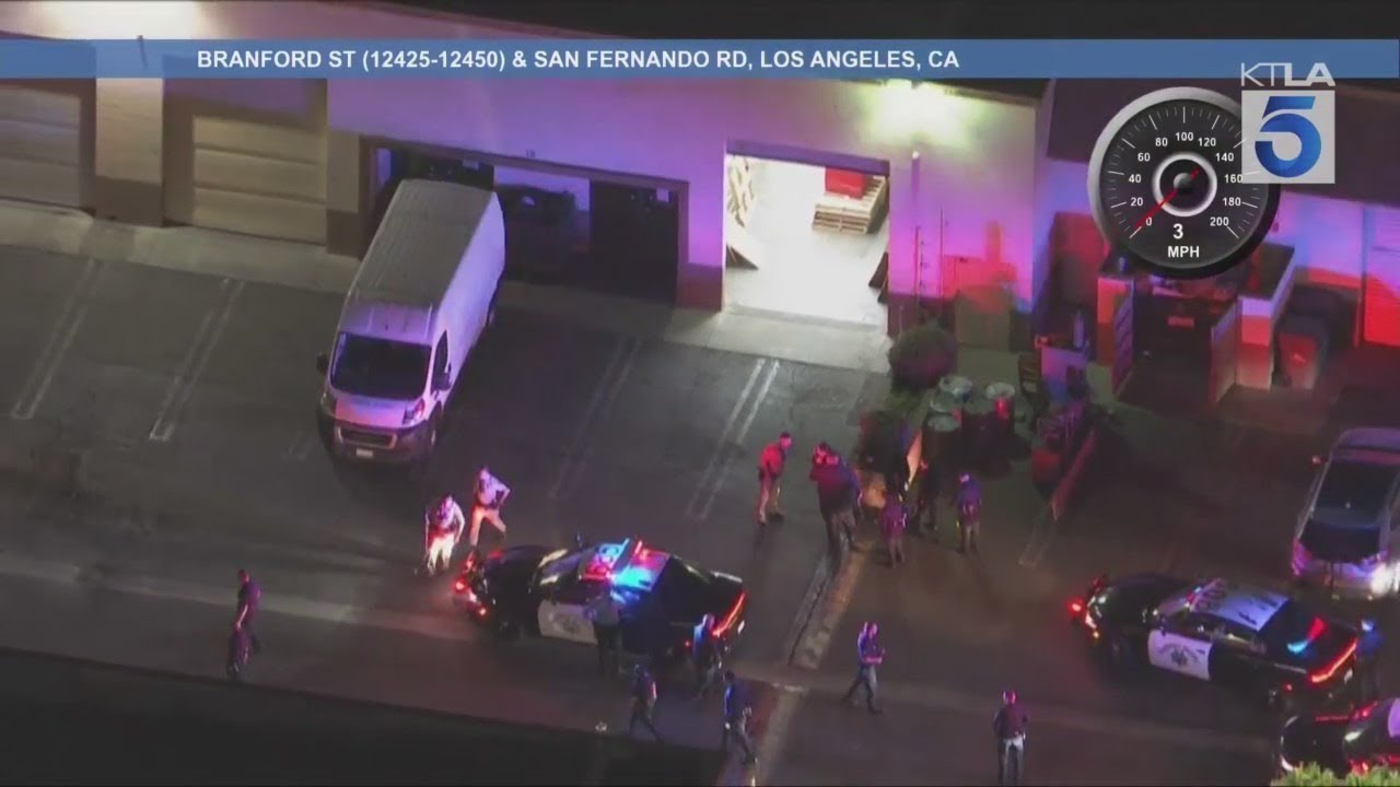 L.A. officers chase high-speed suspect in stolen vehicle | Los Angeles Car Chases
