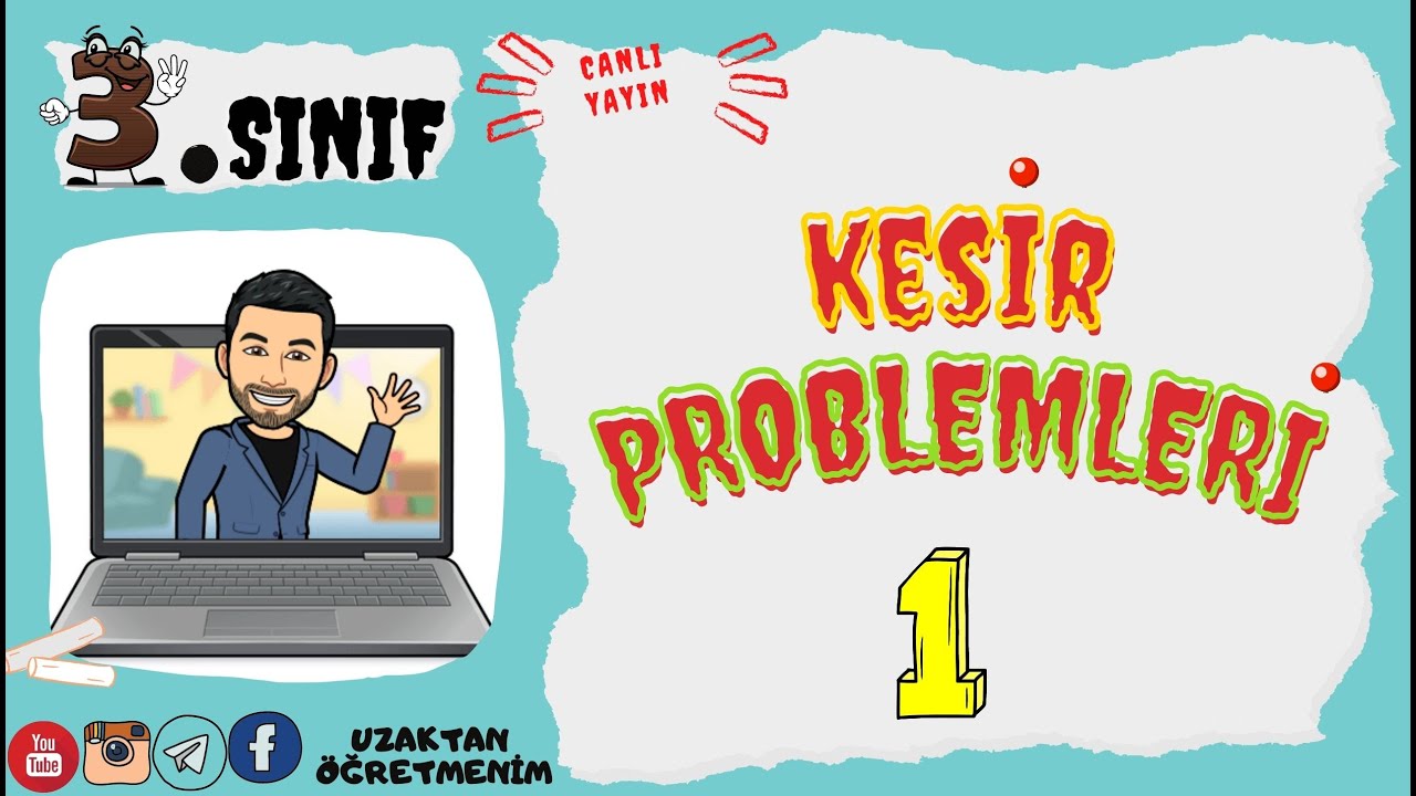 3.SINIF KESİR PROBLEMLERİ