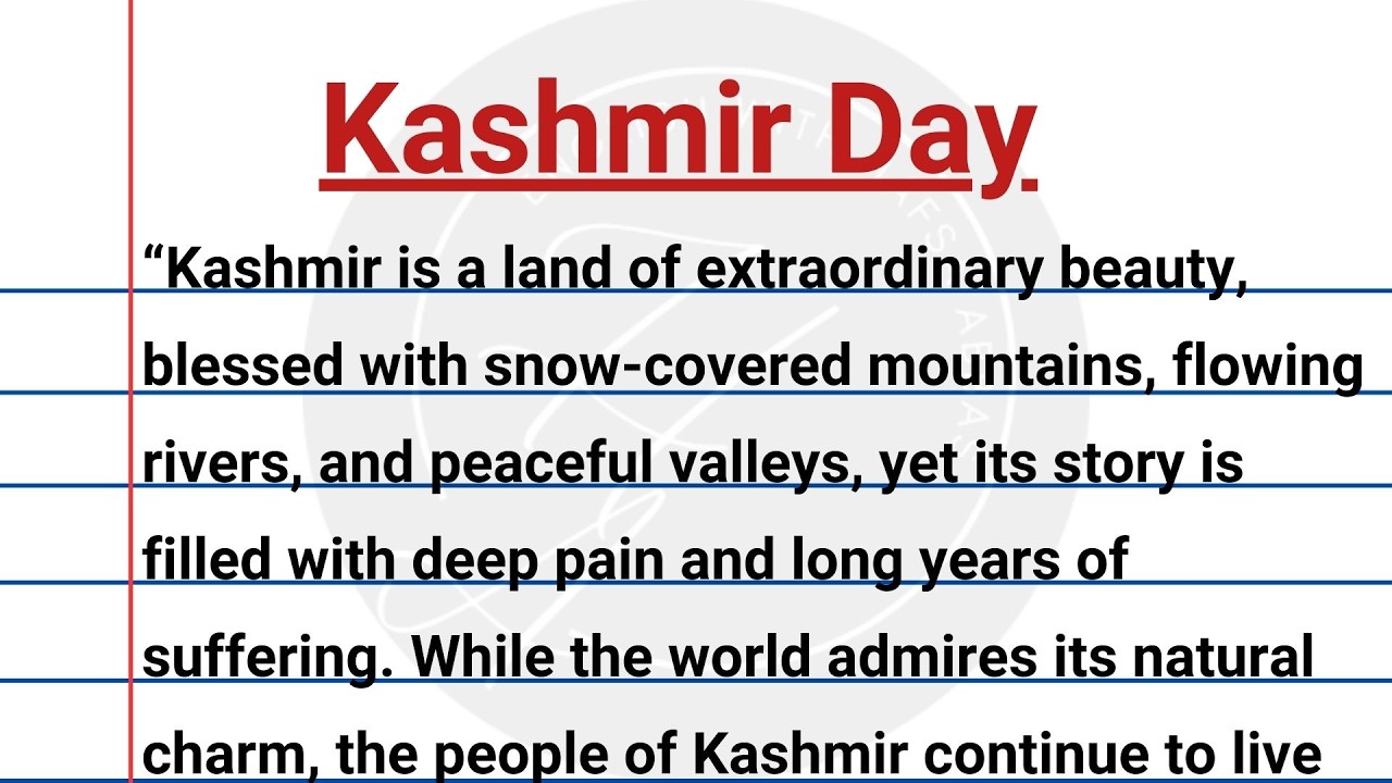 Kashmir Day 5 February | Pain, Patience & Hope of Kashmir