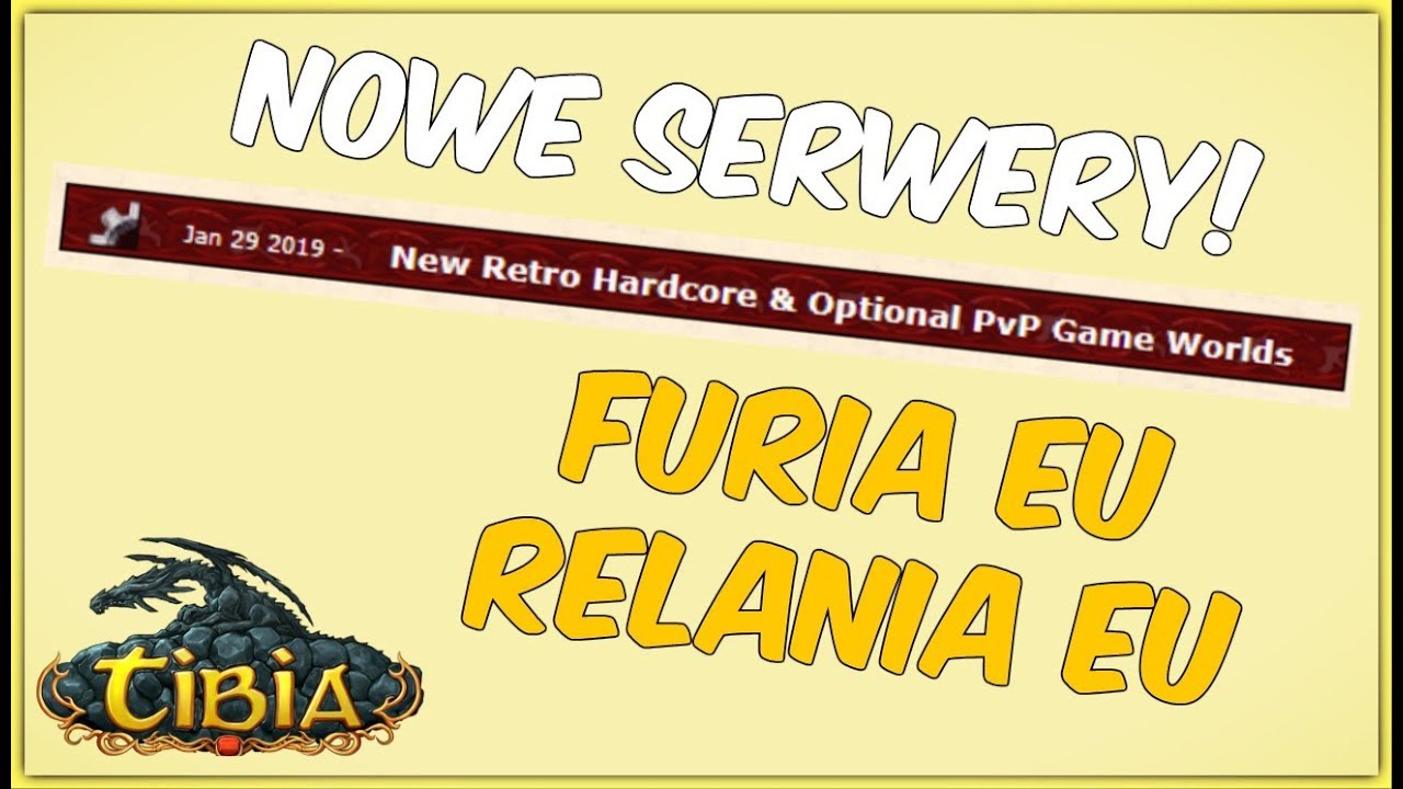 Tibia Nowe Światy Hardcore & Optional PVP | Styczeń 2019