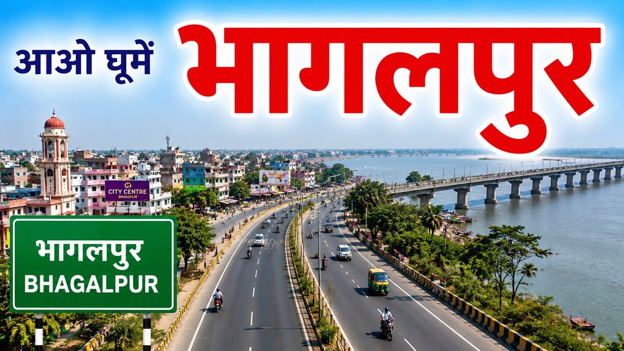 Bhagalpur City | ये है बिहार का खूबसूरत जिला | Bhagalpur District Bihar |