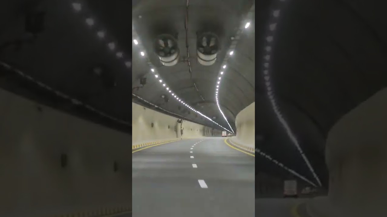 Dubai | துபாய் | One of The Longest Tunnel | Al Multaqa Tunnel Uae | Connecting Dubai & Khor Fakkan