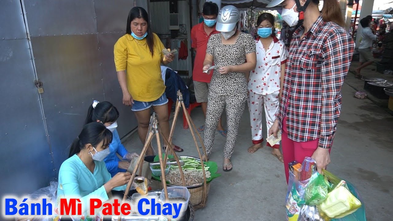 Ngày Rằm vào Chợ Quê bán Bánh Mì Pate Chay Bà Con Rất Thích #15