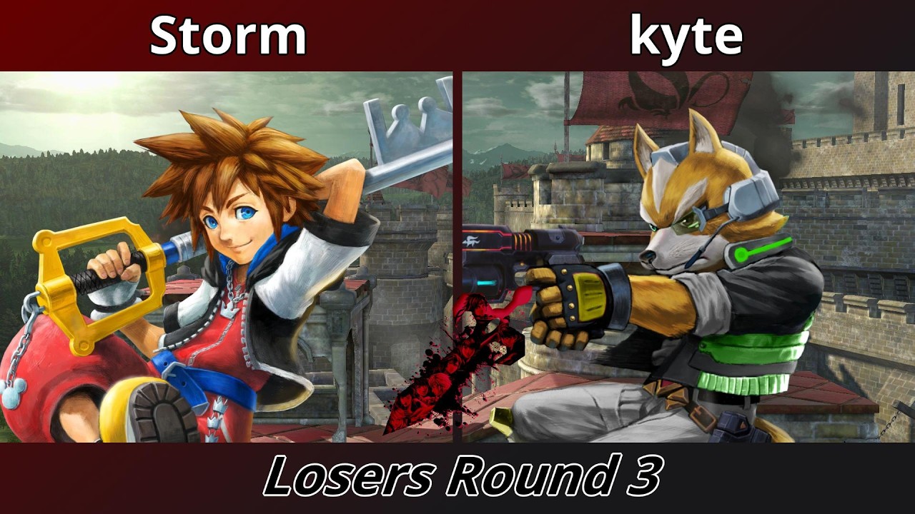 Castle Siege 112 - Losers Round 3 - Storm (Sora) vs kyte (Fox)