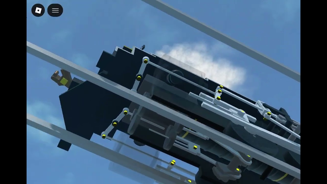 Tenny's 4 cylinder valve gear in Roblox part 2